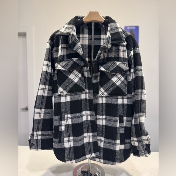 Plaid Flannel Jacket - Picture 1 of 3